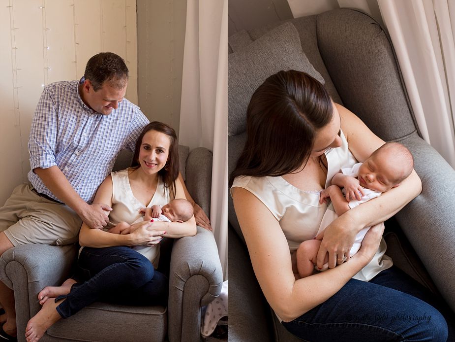 natural newborn baby photographer