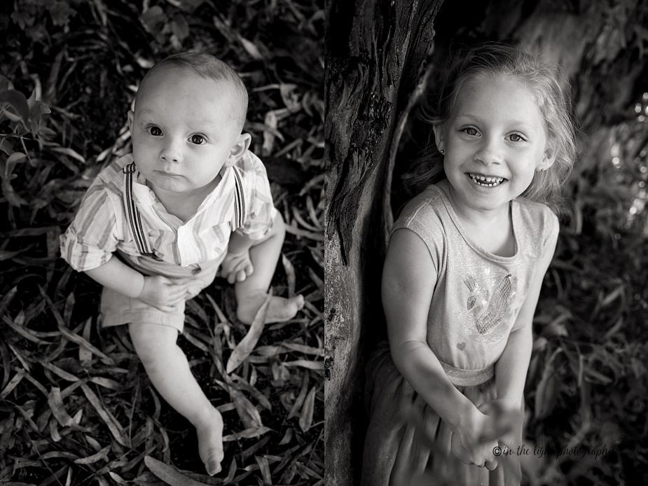outdoors family photos at Irene dairy farm