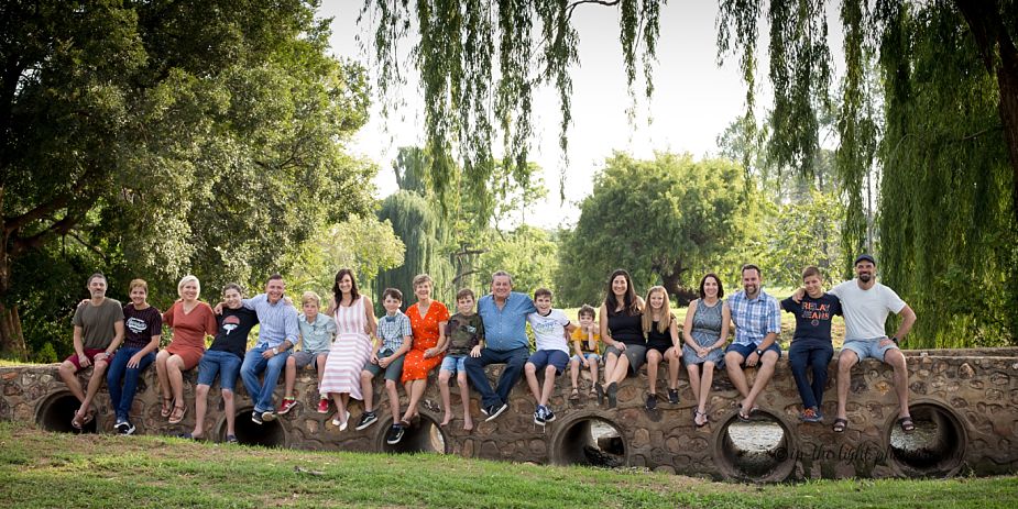 large family photo session 