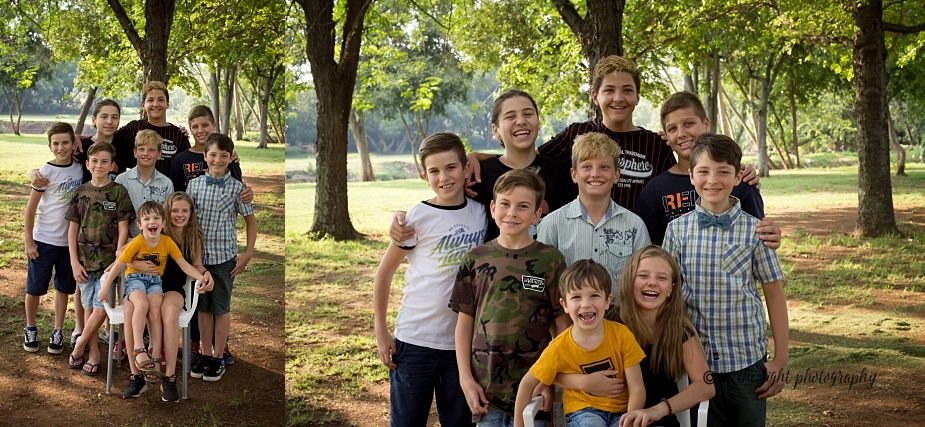 large family photo session 