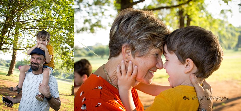 large family photo session 